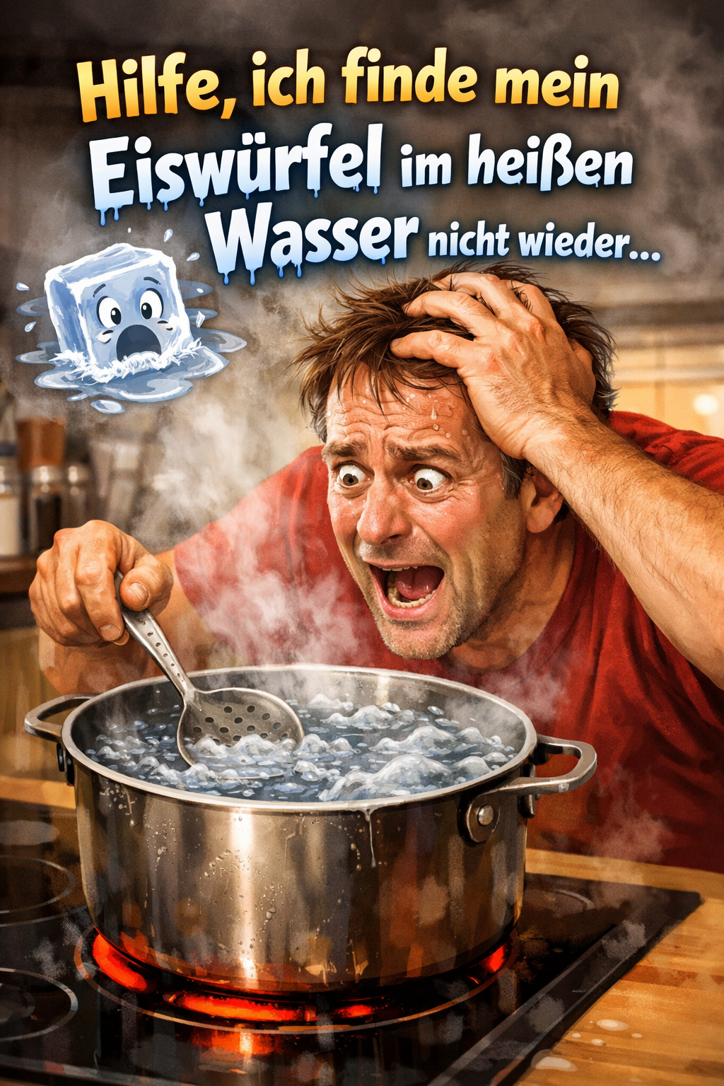Heißer Eiswürfel