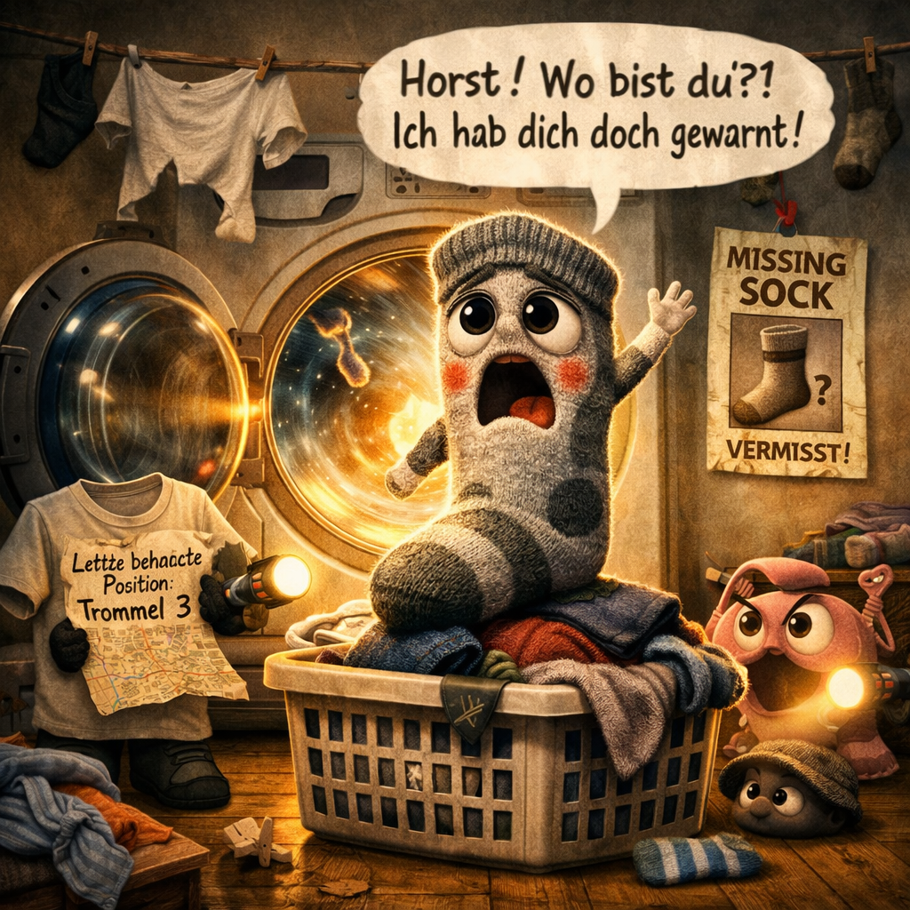 suchende Socke